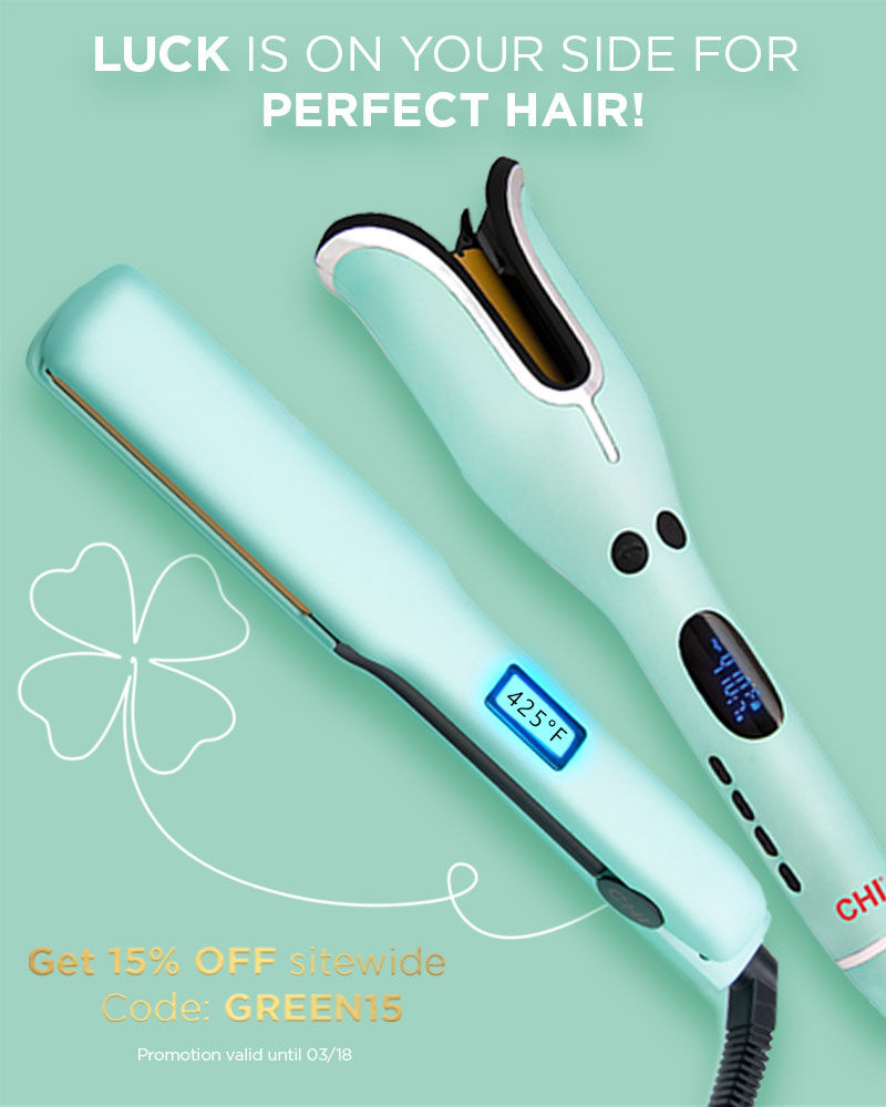 Mint Green tools laying against green background