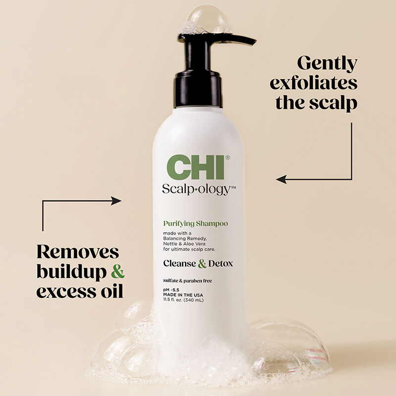 Scalp-ology Purifying Shampoo - 11.5 Ounces | CHI Haircare