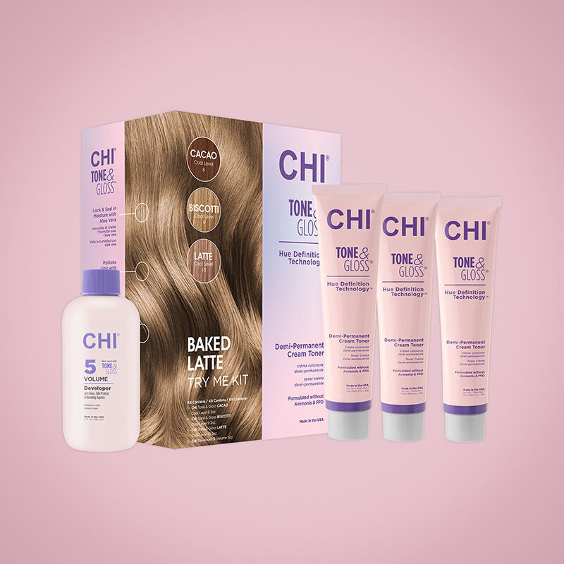 Tone and Gloss Try Me Kit - Baked Latte, , large image number null