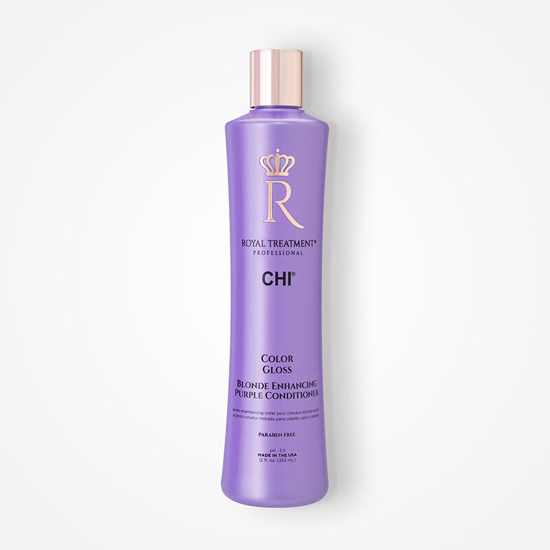 Royal Treatment Color Gloss Blonde Enhancing Purple Conditioner - 12 Ounces, , large image number null