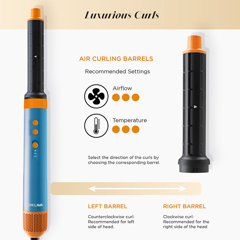 LAVA AirGlam Multi Styler - Blue, Blue, large image number null