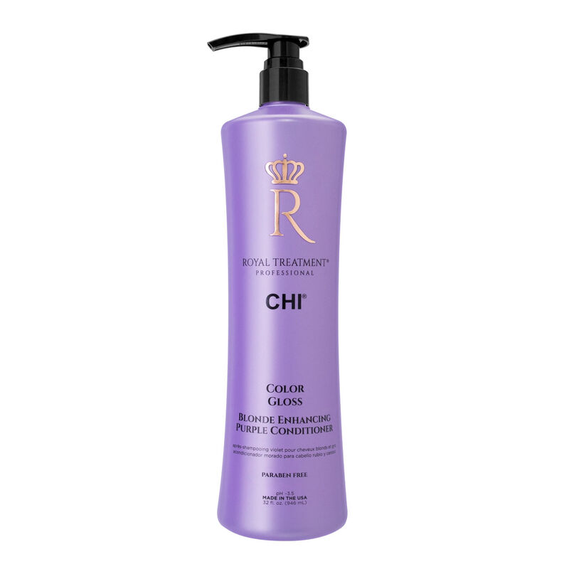 Royal Treatment Color Gloss Blonde Enhancing Purple Conditioner, , large image number null