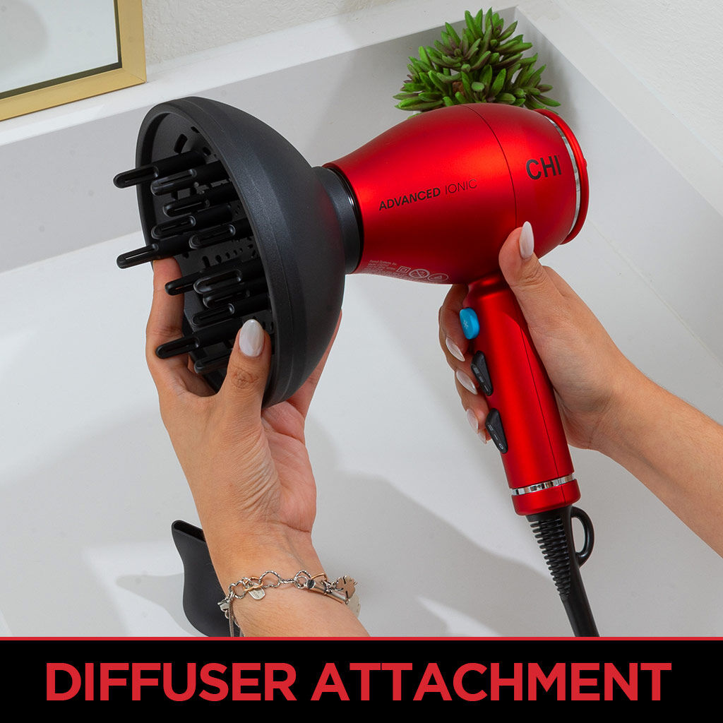 CHI 1875 Series Advanced Hair Dryer Red CHI