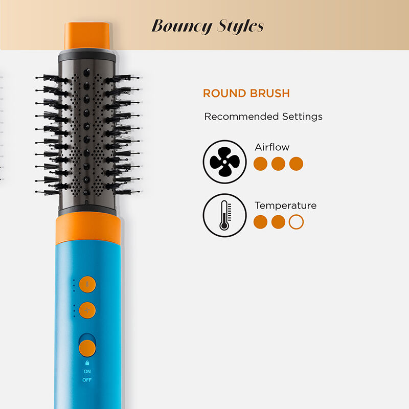 LAVA AirGlam Multi Styler - Blue, Blue, large image number null