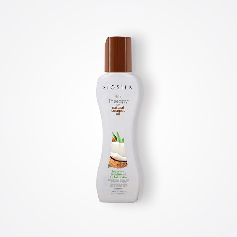 Silk Therapy With Natural Coconut Oil Leave-In Treatment - 2.26 Ounces, , large image number null