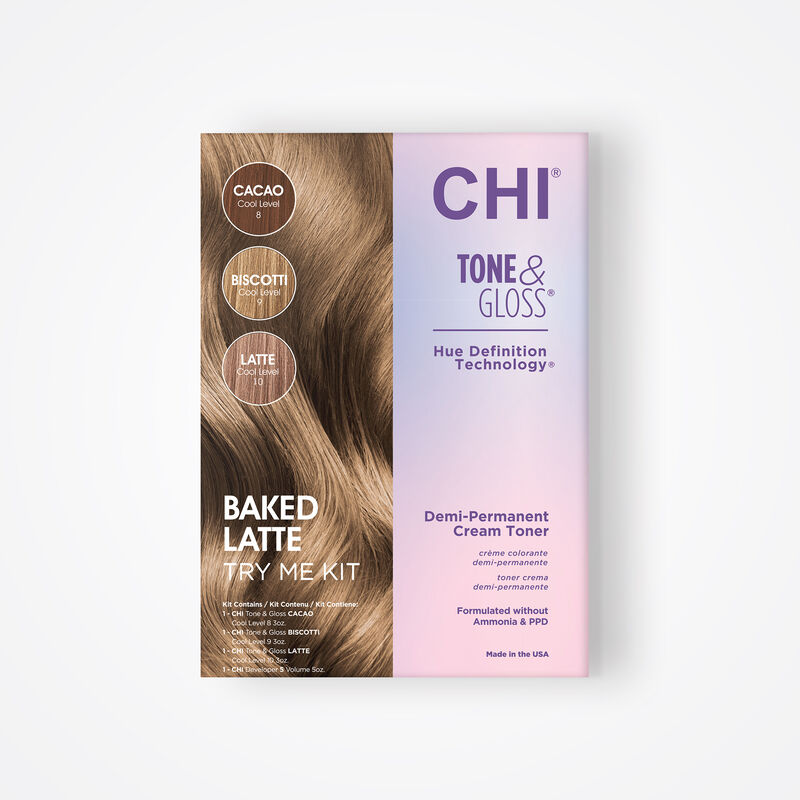 Tone and Gloss Try Me Kit - Baked Latte, , large image number null
