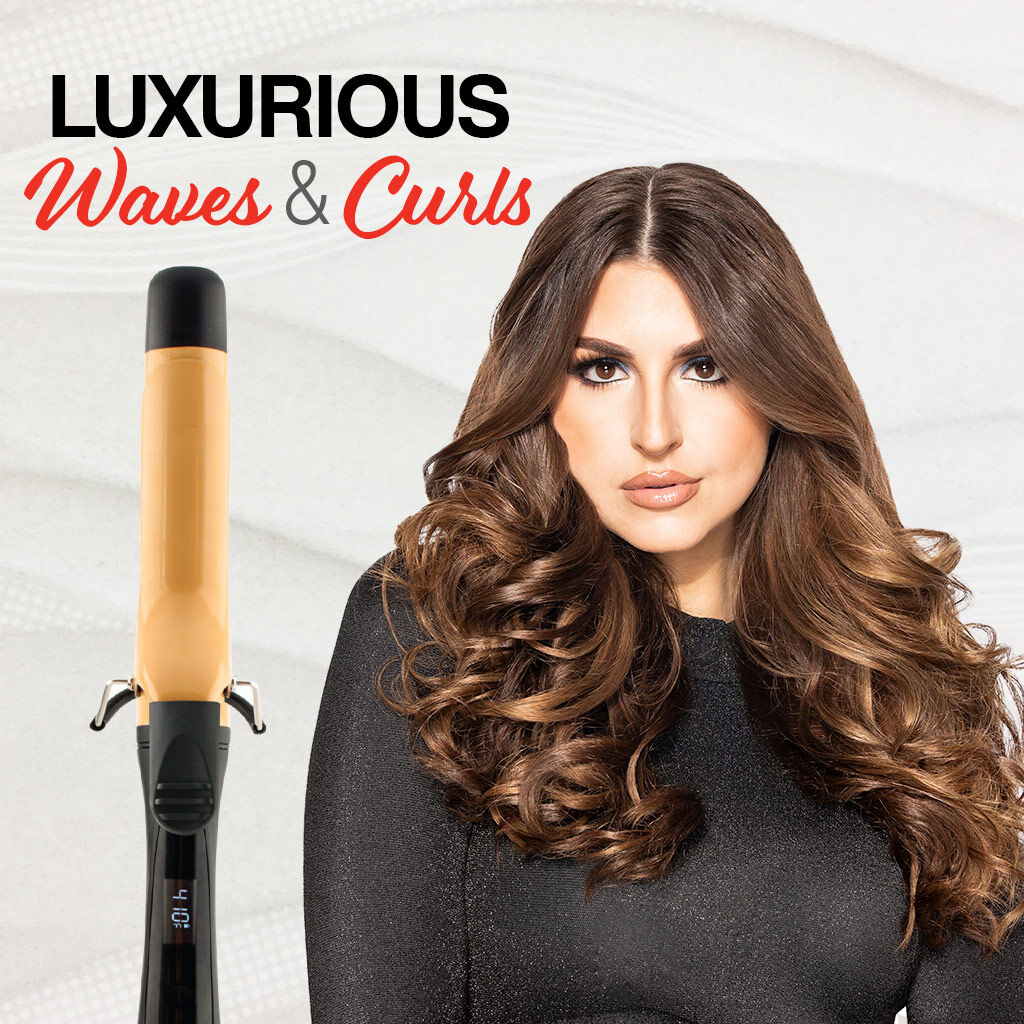 Chi Air Tourmaline Ceramic Curling Iron Onyx Black 1.5 inch