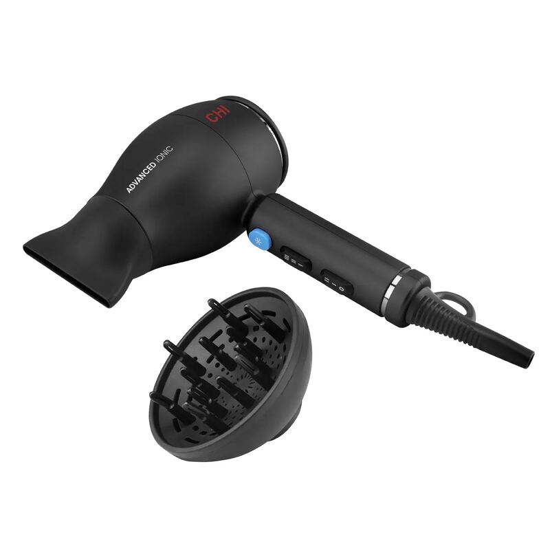 1875 Series Advanced Ionic Compact Hair Dryer - Matte Black, , large image number null