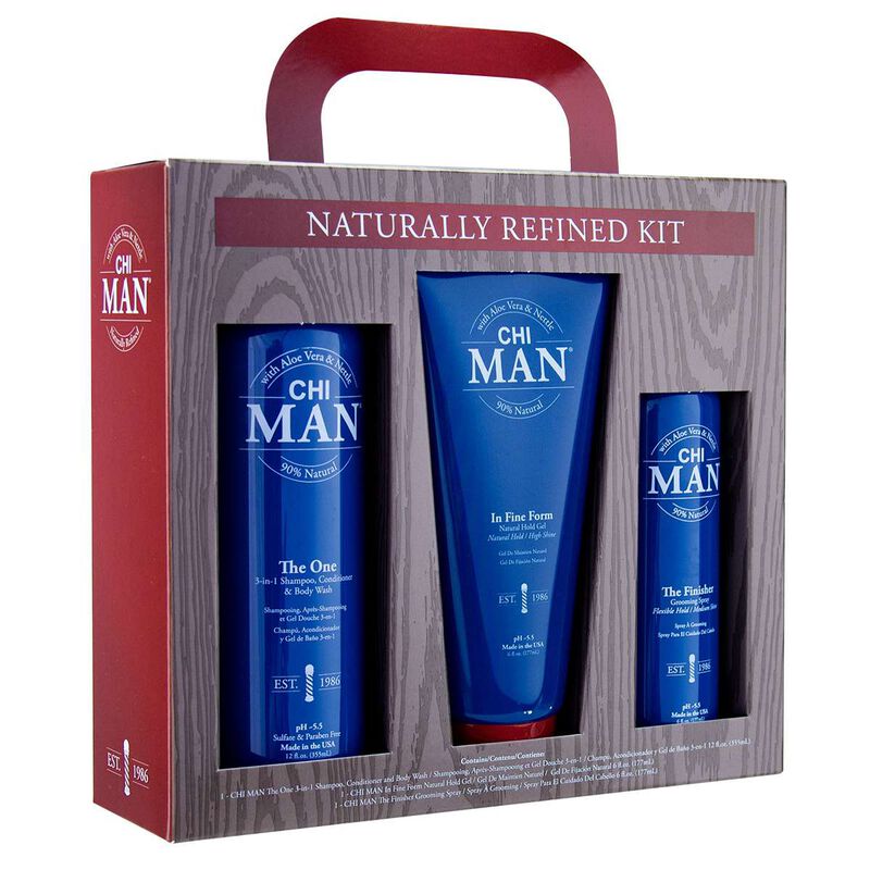 CHI Man Naturally Refined Kit, , large image number null