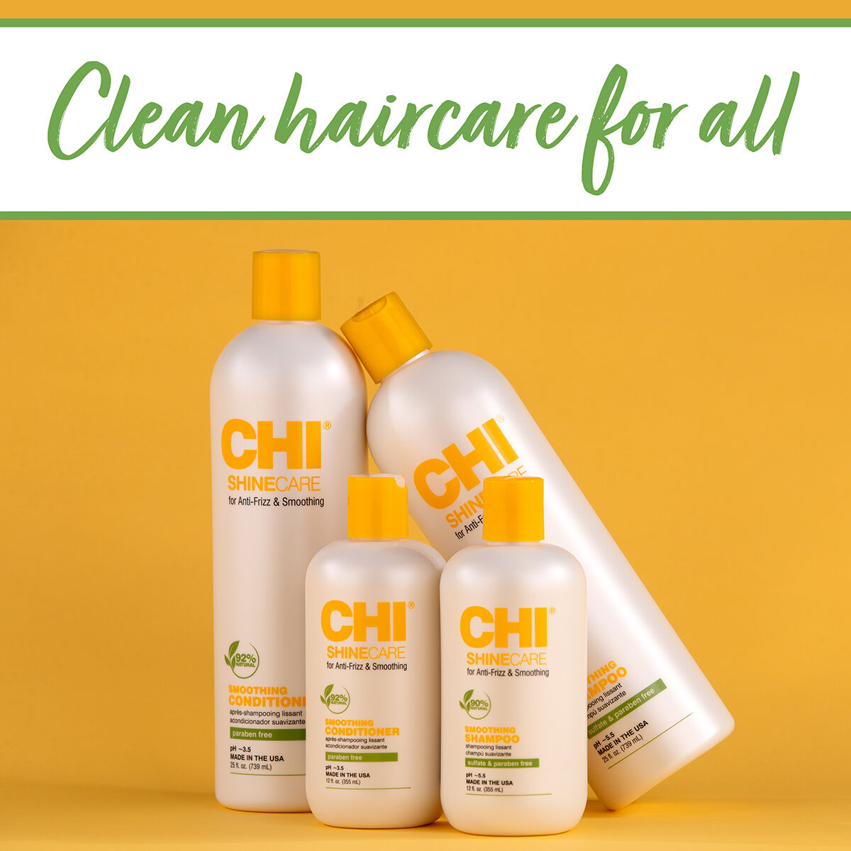 CHI ShineCare Smoothing Shampoo 12 oz | CHI Haircare
