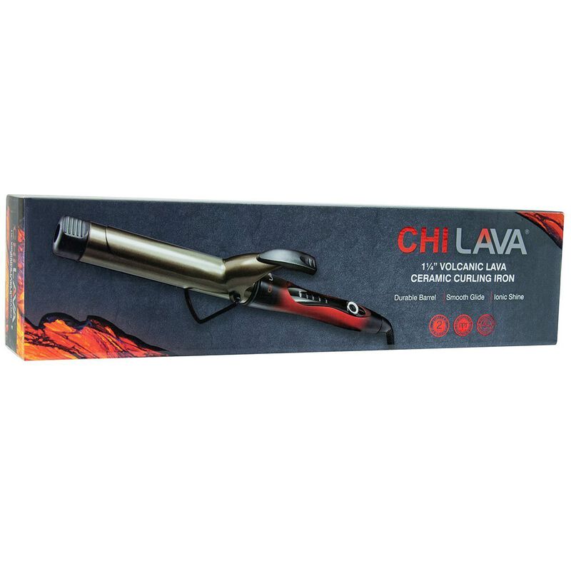 Lava 1.25 Inch Volcanic Ceramic Curling Iron, , large image number null