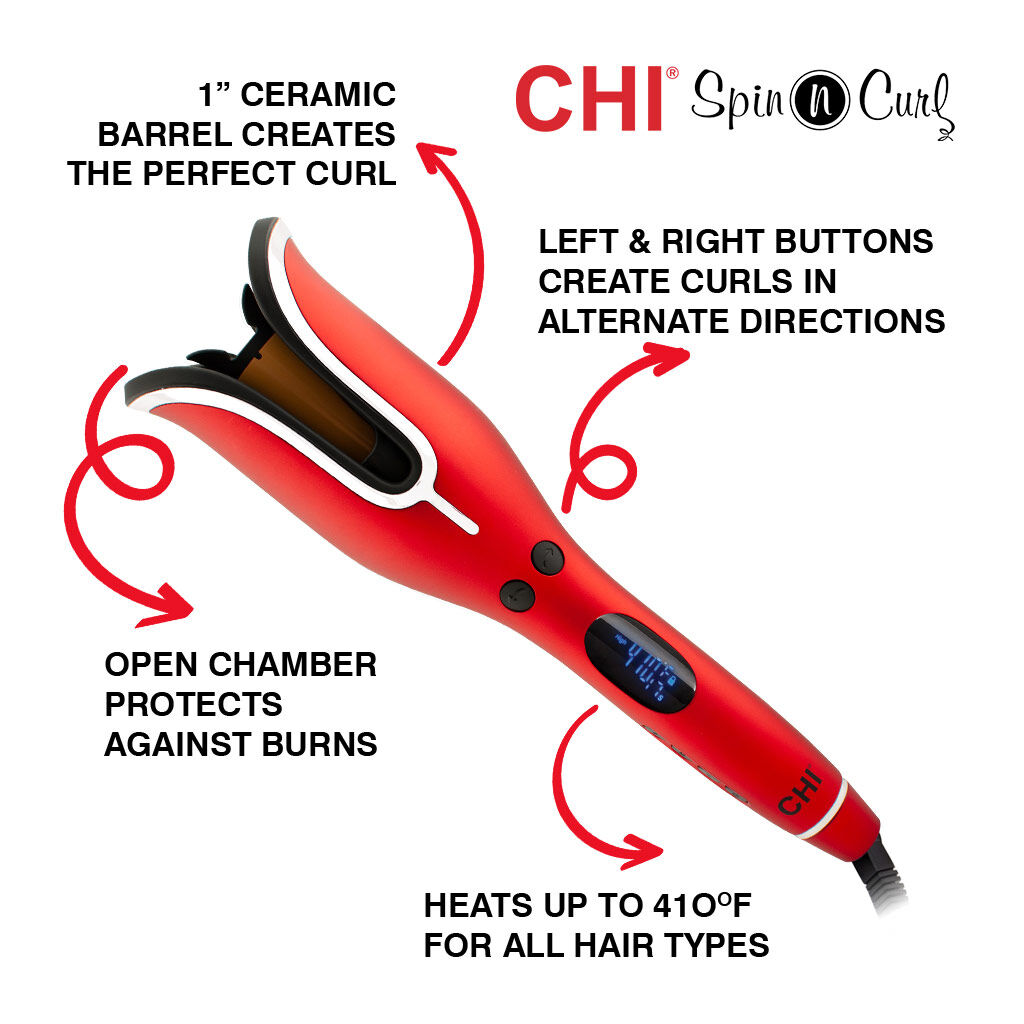 Chi spin and curl red online