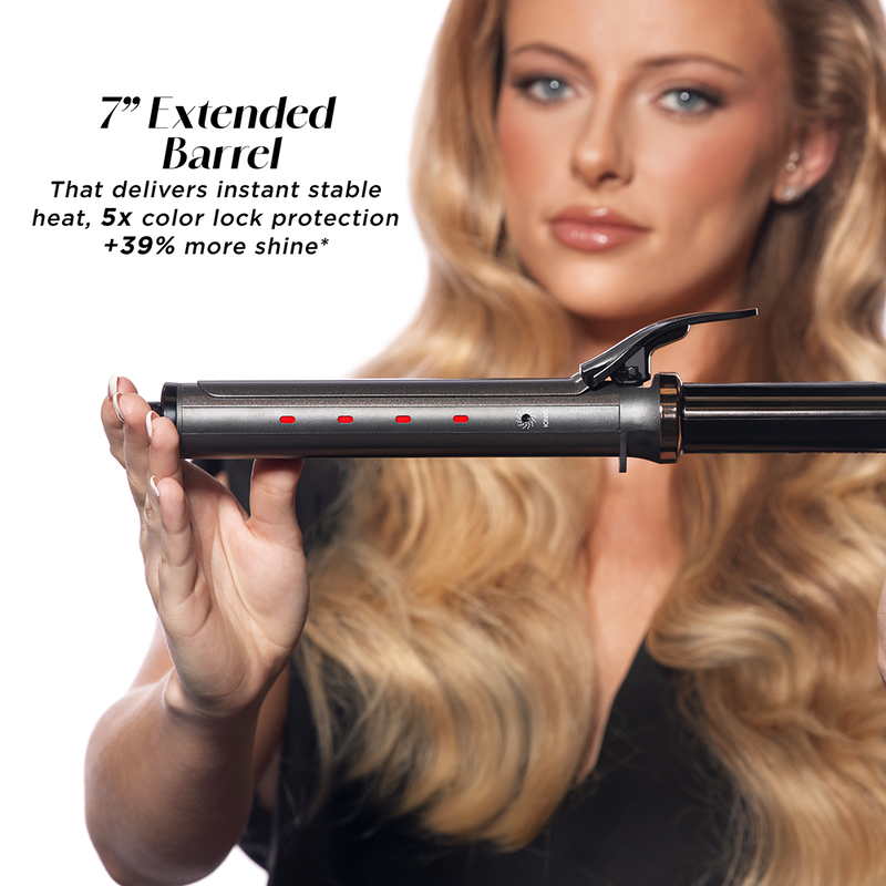 CHI lanza el LAVA Ultra Curl: ¿vale la pena para pelo afro natural o alisado? LAVA 1.25 Inch Ultra Curl Volcanic Lava Curler