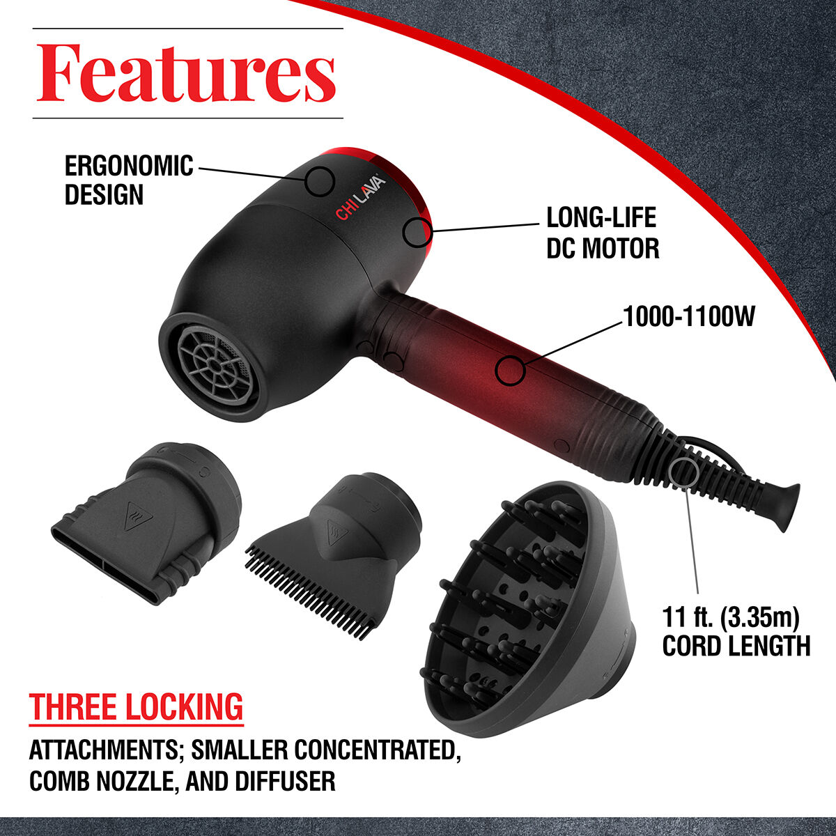 CHI Lava Hair Dryer CHI Haircare