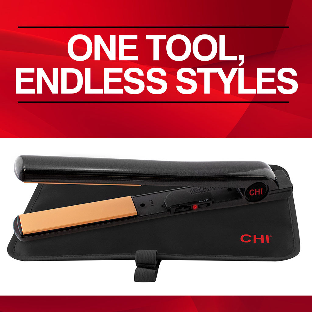 Chi flat iron adjustable heat deals