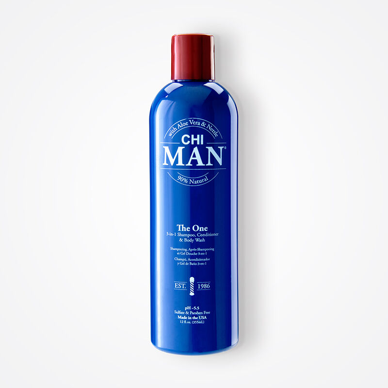 CHI Man The One 3-in-1 Shampoo, Conditioner, and Body Wash - 12 Ounces, , large image number null