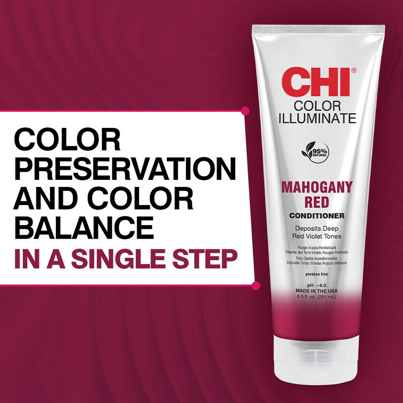 CHI Color Illuminate Conditioner Mahogany Red 8.5oz CHI Color Illuminate Conditioner Mahogany Red 8.5oz