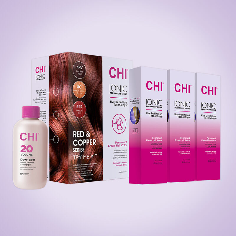 CHI Ionic Try Me Kit - Red and Copper, , large image number null