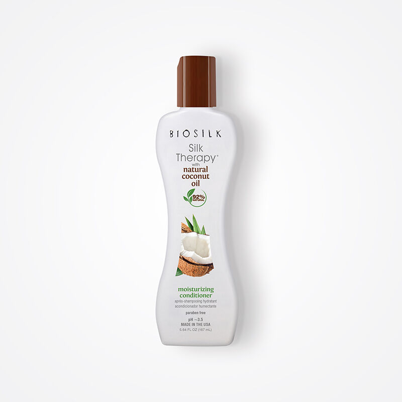 Silk Therapy With Natural Coconut Oil Moisturizing Conditioner - 5.64 Ounces, , large image number null