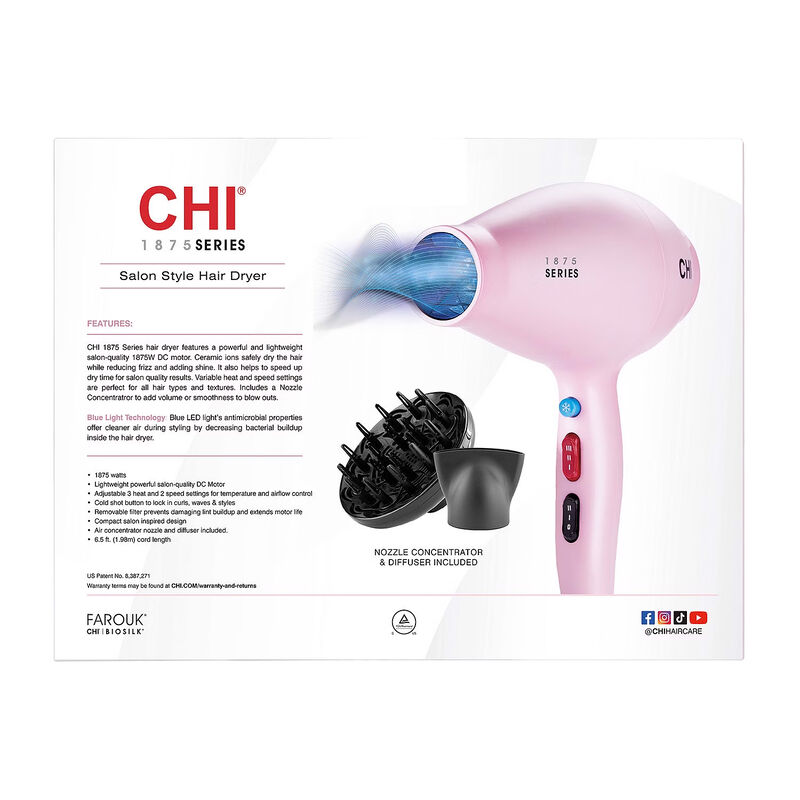 CHI 1875 Ballerina Hair Dryer, , large image number null