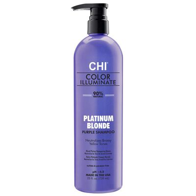 Color Illuminate Platinum Blonde Purple Shampoo - 12 Ounces