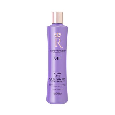 Royal Treatment Color Gloss Blonde Enhancing Purple Shampoo - 12 Ounces
