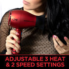 1875 Series Advanced Ionic Compact Hair Dryer - Red, , large image number null