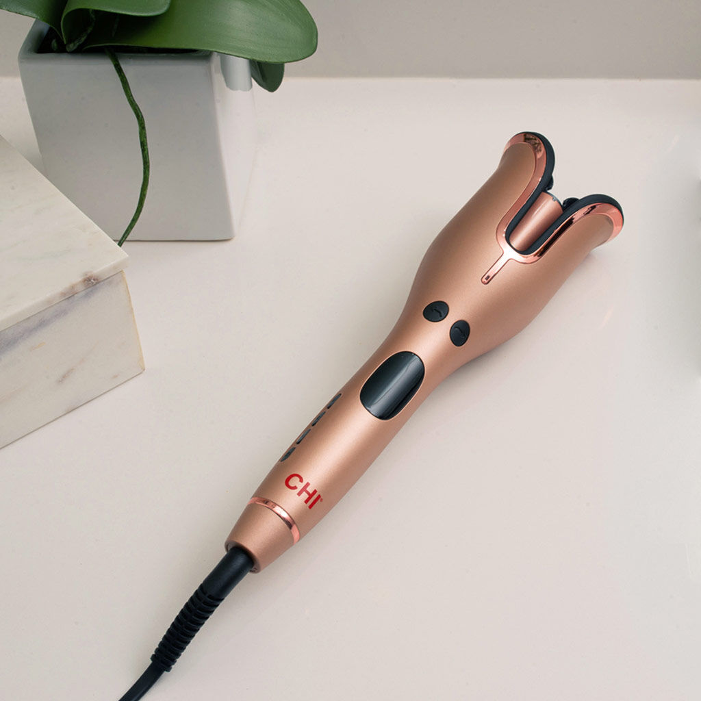 CHI Spin N Curl Rose Gold 1 Rotating Curler