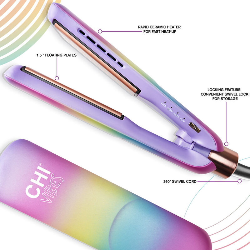 Vibes Itsy Bitsy Compact Hairstyling Iron, , large image number null