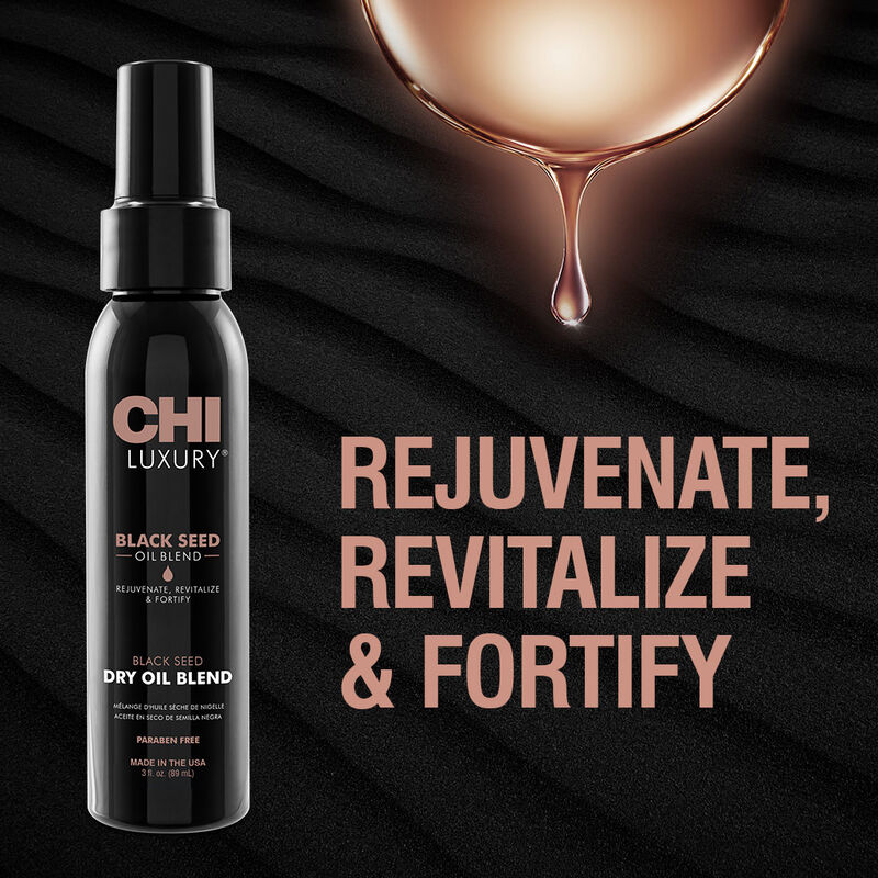 CHI Luxury Black Seed Dry Oil 3oz CHI Luxury Black Seed Dry Oil 3oz