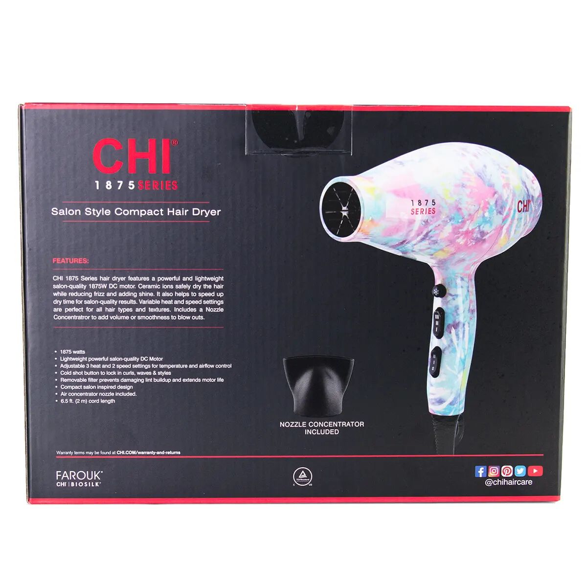 1875 Series Hair Dryer Do Or Dye