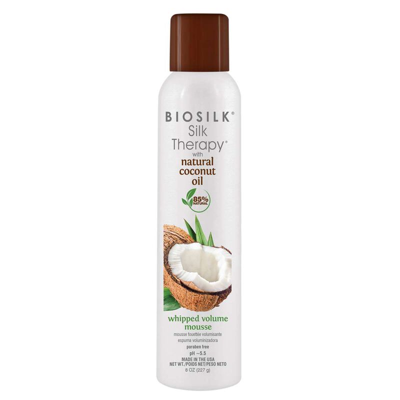 Silk Therapy With Natural Coconut Oil Whipped Volume Mousse, , large image number null