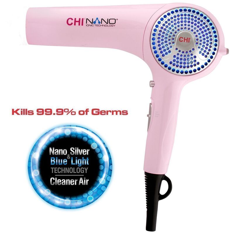 CHI Pink Nano Hair Dryer, , large image number null