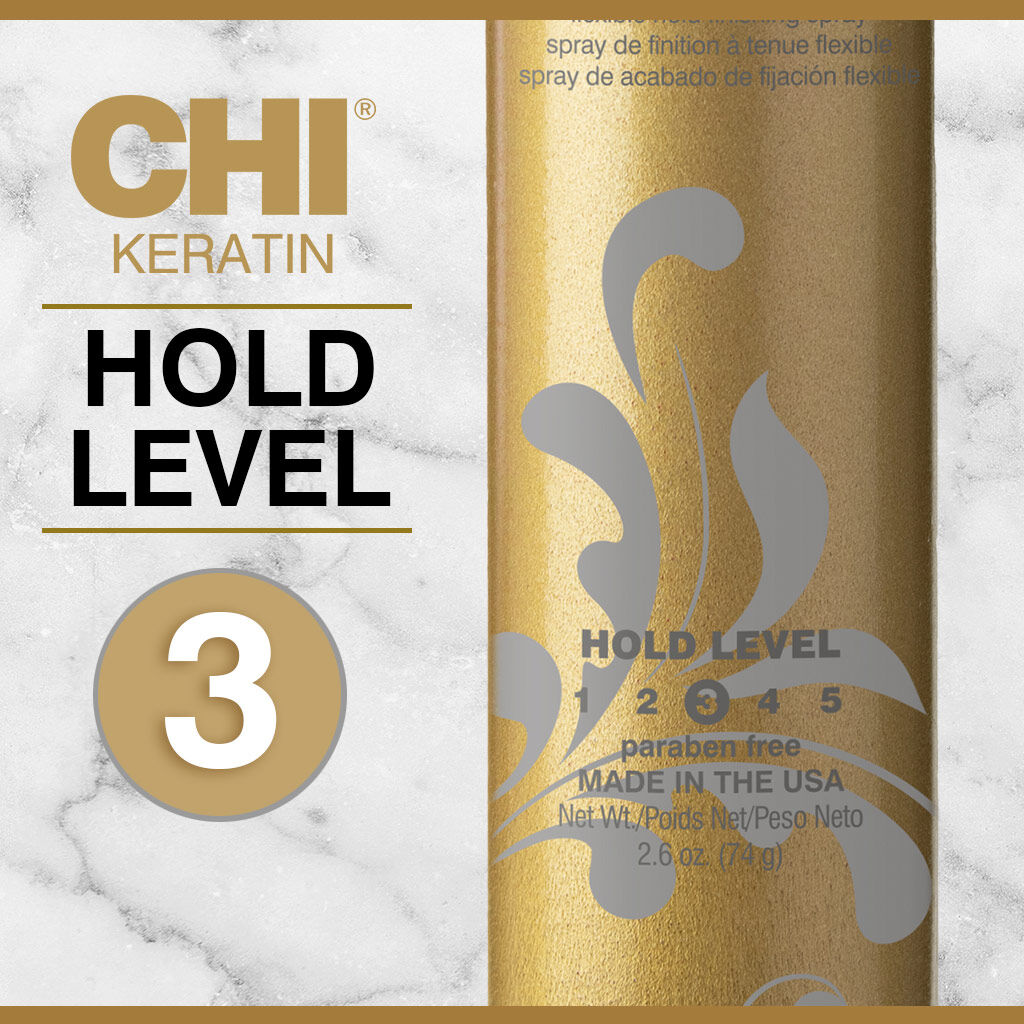 CHI Keratin Flex Finish Hair Spray 2.6 oz | CHI Hair