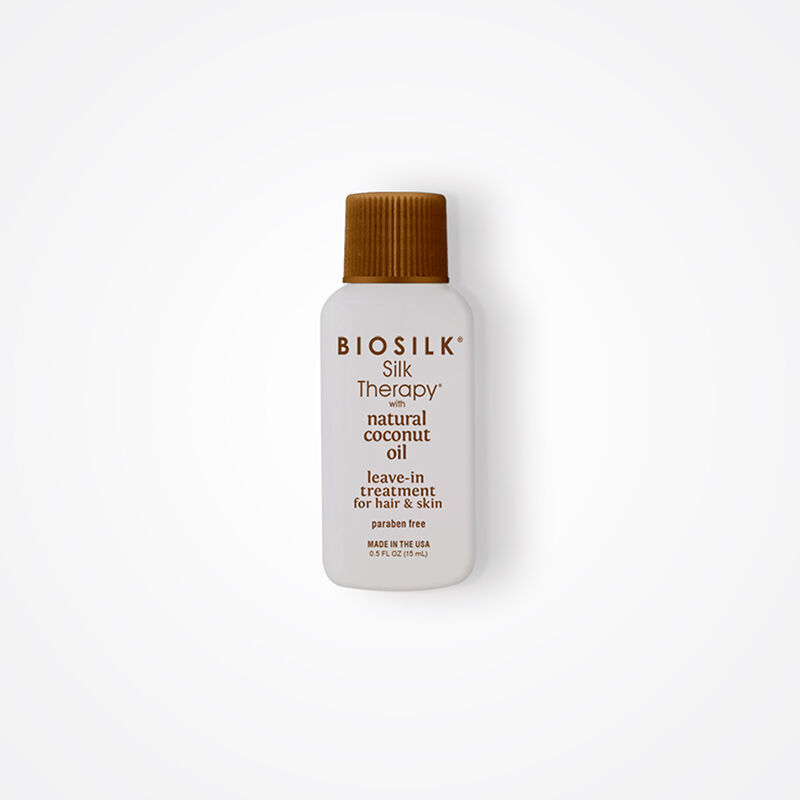 Silk Therapy With Natural Coconut Oil Leave-In Treatment - 0.05 Ounces, , large image number null