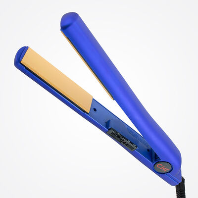 1 Inch Ceramic Hairstyling Iron - Blue Metallic