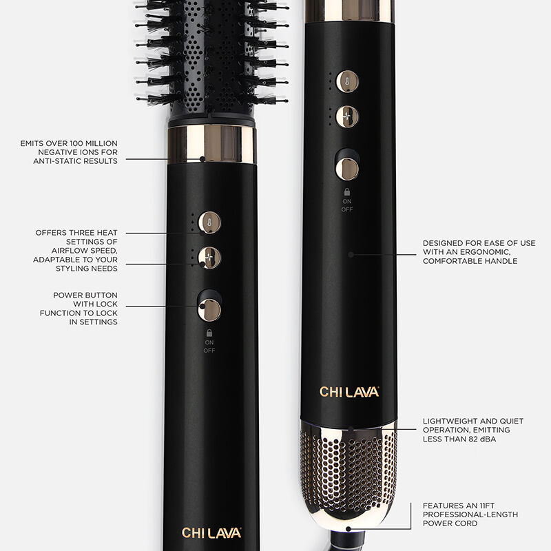 LAVA AirGlam Multi Styler - Black, Black, large image number null