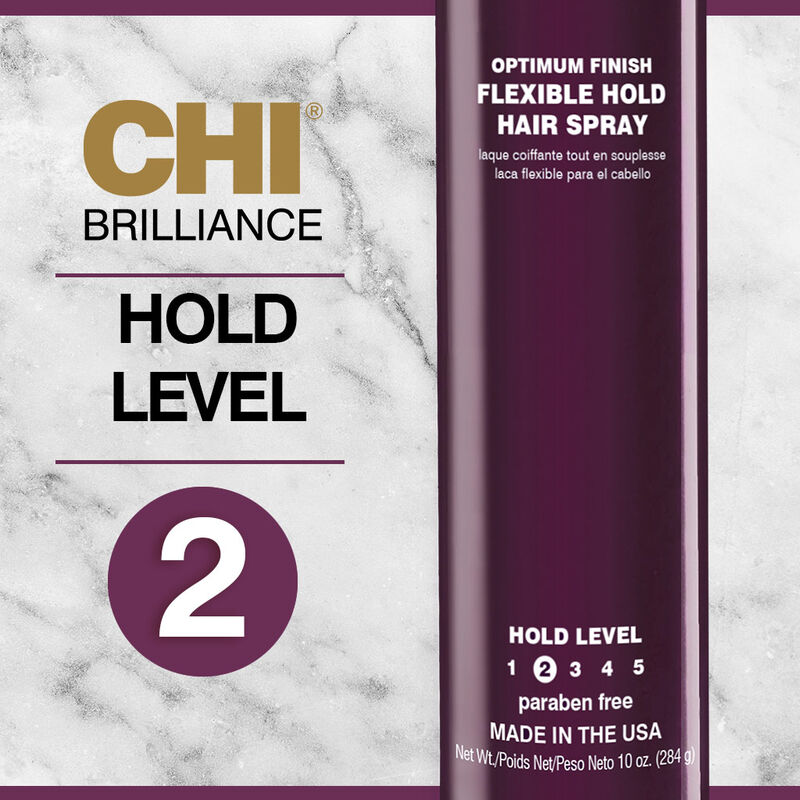 Brilliance Flexible Hold Hair Spray - 10 Ounces, , large image number null