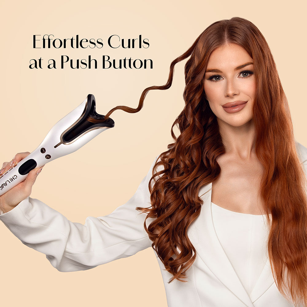 CHI LAVA 1 Inch Volcanic Ceramic Pro Spin N Curl | CHI Haircare