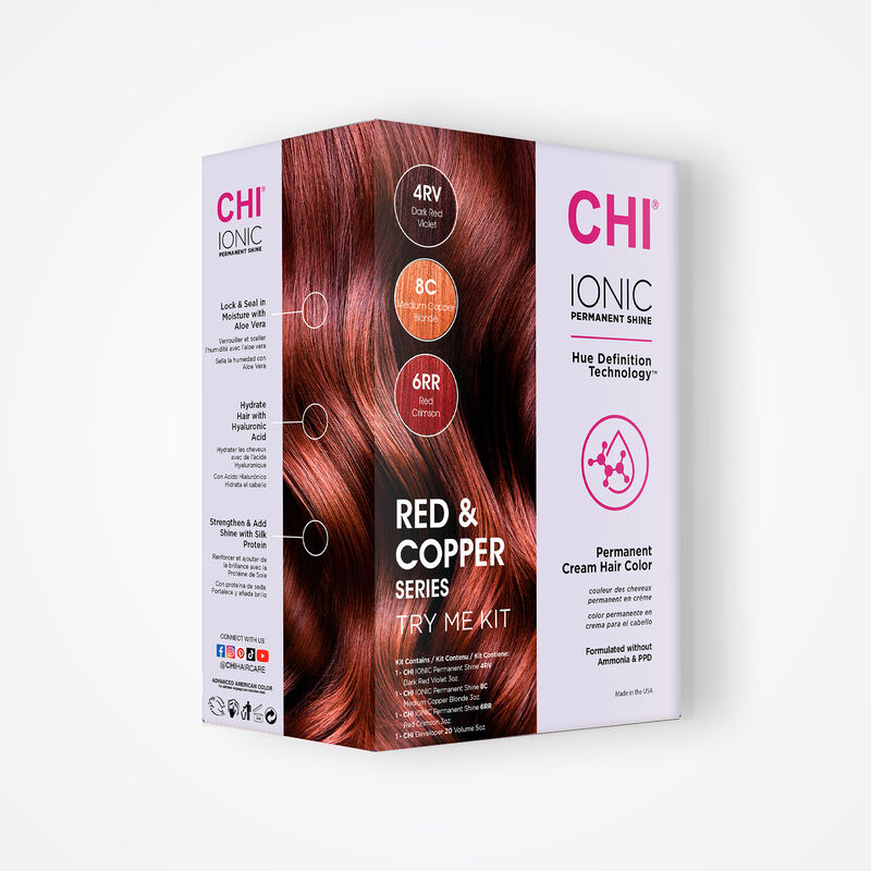 CHI Ionic Try Me Kit - Red and Copper, , large image number null