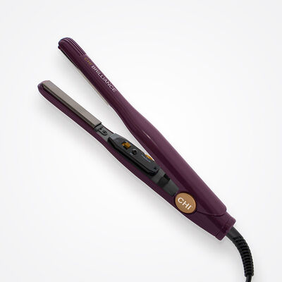 Brilliance 0.5 Inch Black Titanium Hairstyling Iron