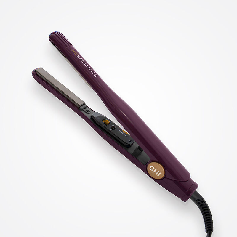 Brilliance 0.5 Inch Black Titanium Hairstyling Iron, , large image number null