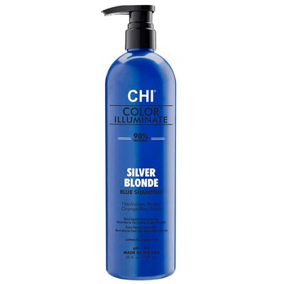 Color Illuminate Silver Blonde Blue Shampoo - 12 Ounces