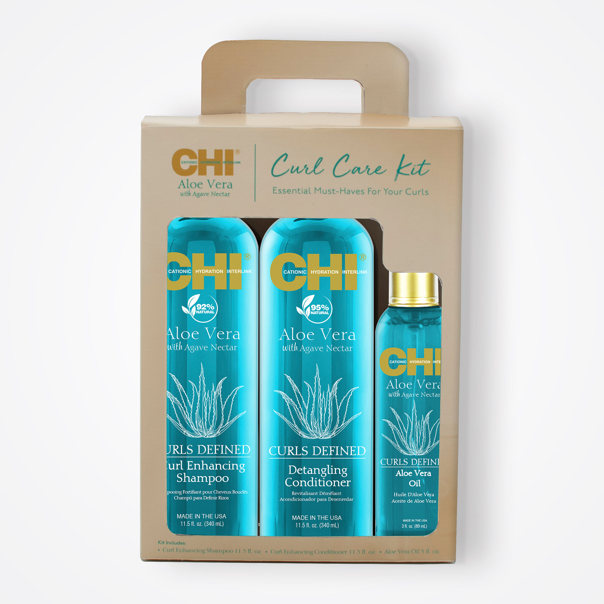 CHI Aloe Vera Curl Care Kit | CHI Haircare