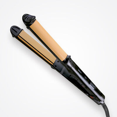0.75 Inch Tourmaline Ceramic 3-in-1 Hairstyling Iron - Onyx Black