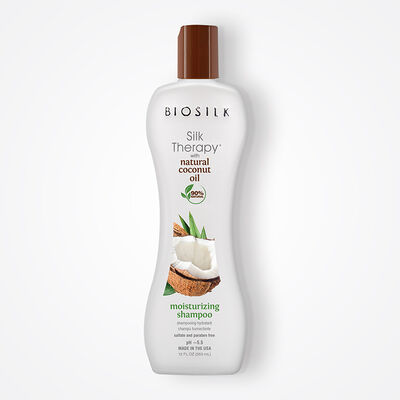 Silk Therapy With Natural Coconut Oil Moisturizing Shampoo - 12 Ounces