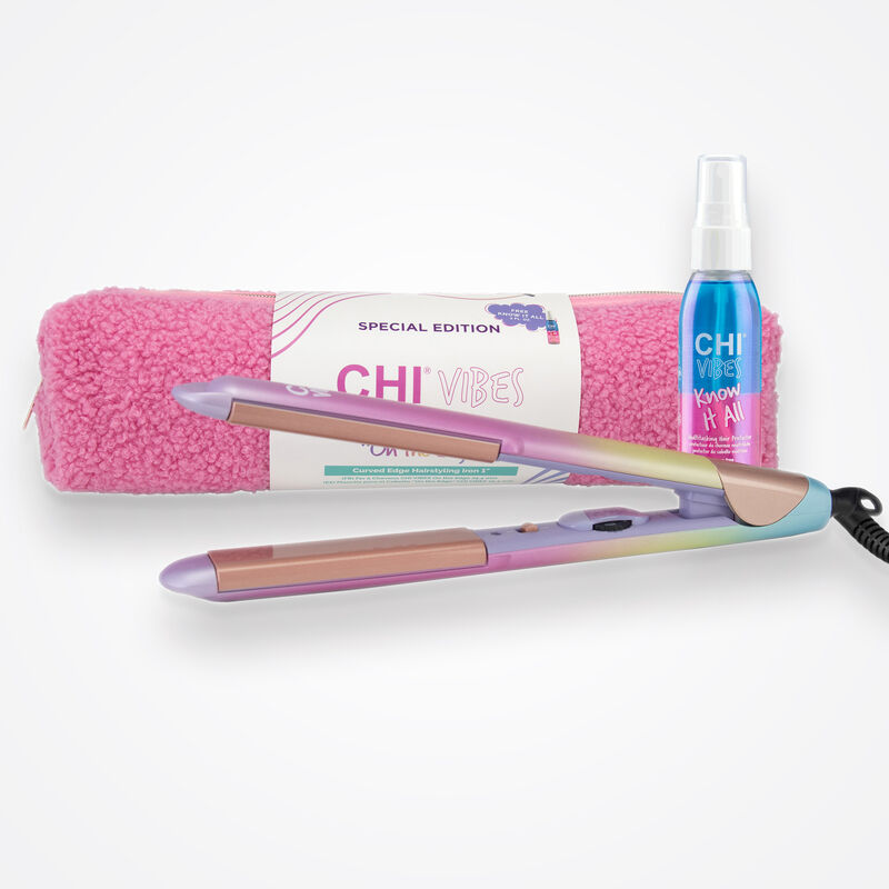 Vibes "On The Edge" Special Edition 1 Inch Hairstyling Iron, , large image number null