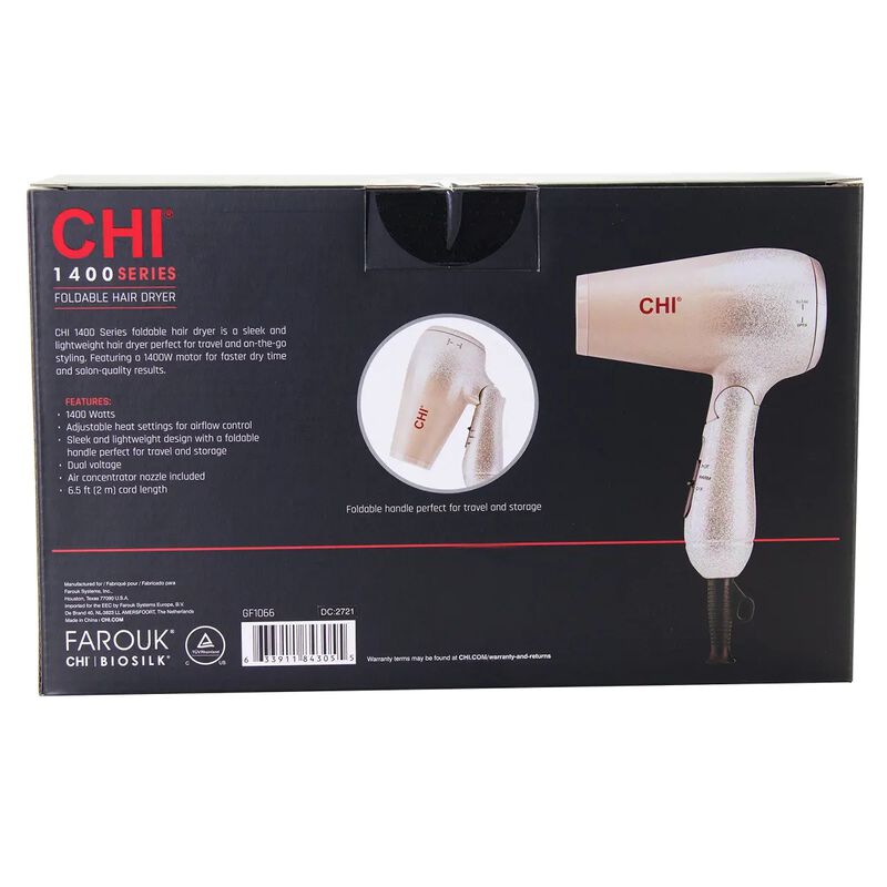 Tech Travel Hair Dryer - Fairy Dust, , large image number null