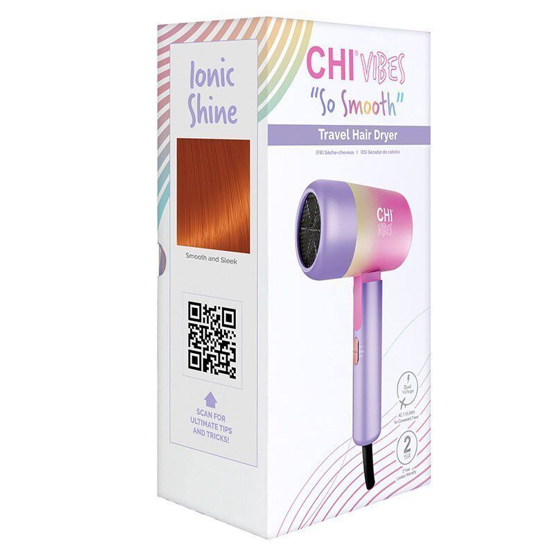 Vibes "So Smooth" Compact Hair Dryer, , large image number null