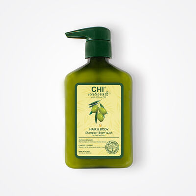 Naturals With Olive Oil Hair and Body Shampoo Body Wash - 11.5 Ounces
